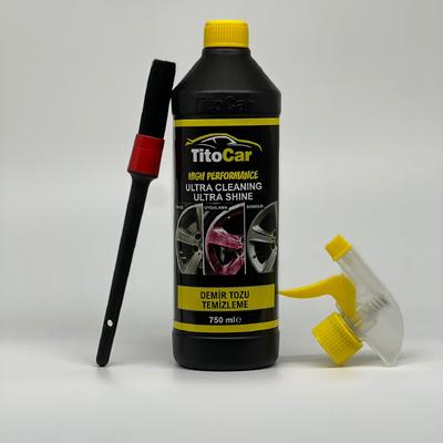 TitoCar Demir Tozu ve Jant temizleme Sıvısı 750 ml